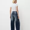 Justerbara carpenter-jeans med ballongpassform Justerbara carpenter-jeans med ballongpassform