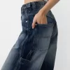 Justerbara carpenter-jeans med ballongpassform Justerbara carpenter-jeans med ballongpassform