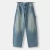 Justerbara carpenter-jeans med ballongpassform
