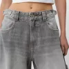Justerbara carpenter-jeans med ballongpassform Justerbara carpenter-jeans med ballongpassform