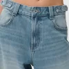 Justerbara carpenter-jeans med ballongpassform