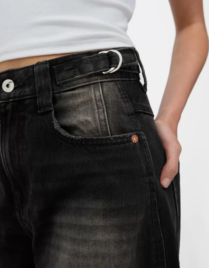 Justerbara carpenter-jeans med ballongpassform Justerbara carpenter-jeans med ballongpassform