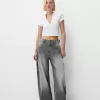 Justerbara carpenter-jeans med ballongpassform Justerbara carpenter-jeans med ballongpassform