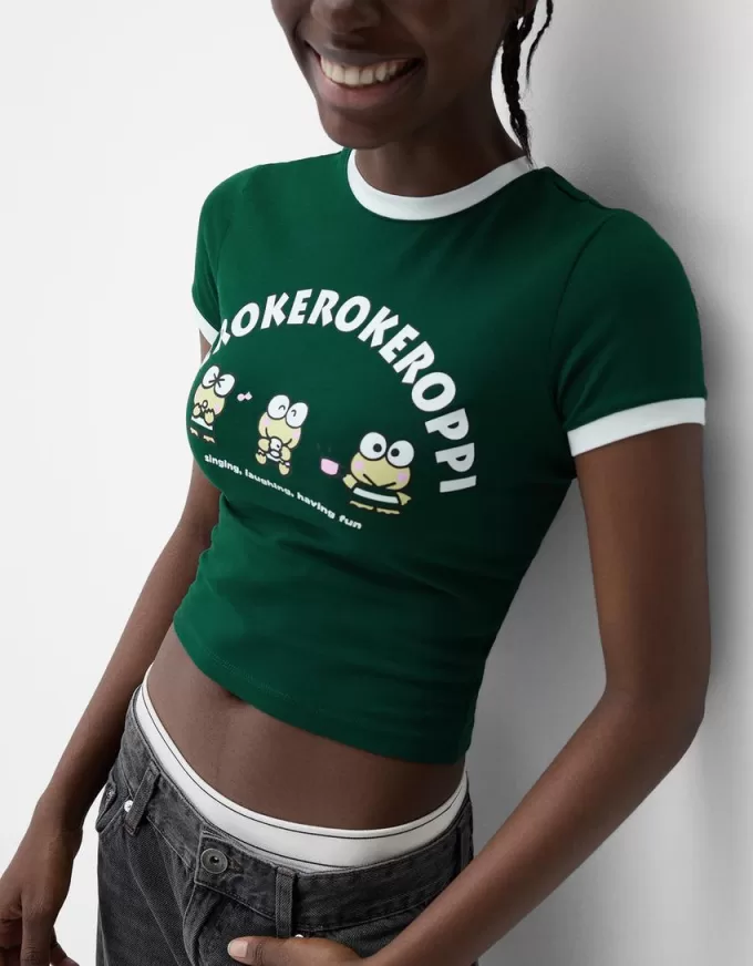 Kerokeroderoppi kortärmad T-shirt Kerokeroderoppi kortärmad T-shirt