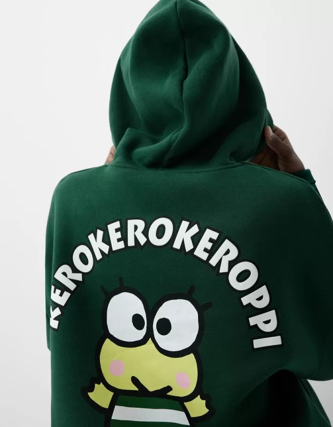 Kerokerokeroppi huvtröja Kerokerokeroppi huvtröja