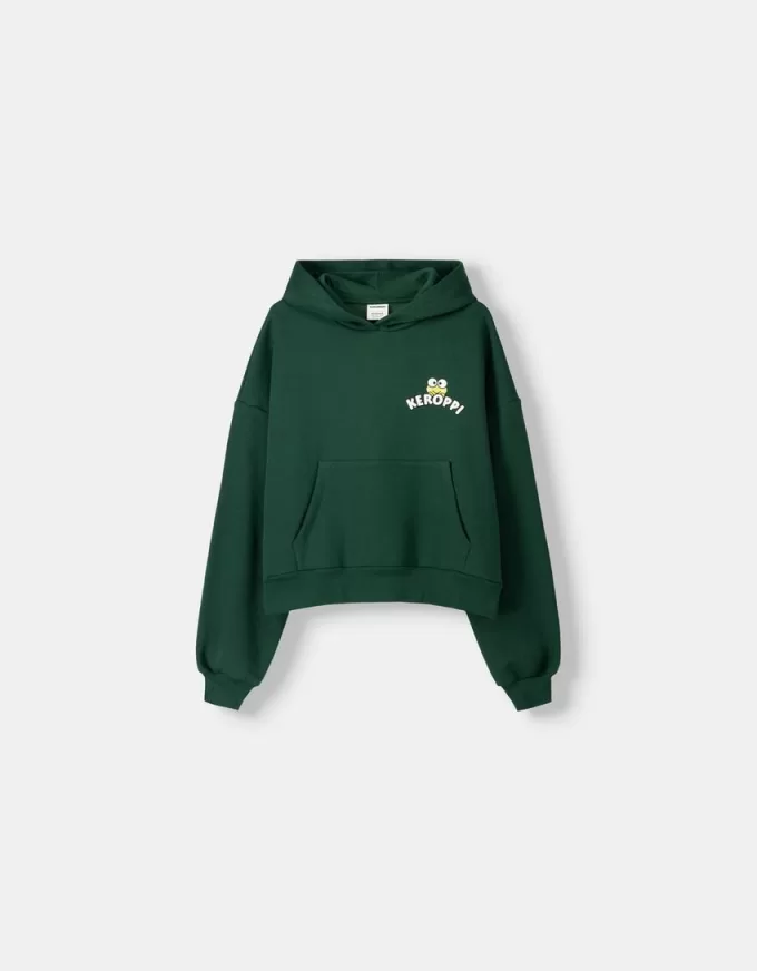 Kerokerokeroppi huvtröja Kerokerokeroppi huvtröja