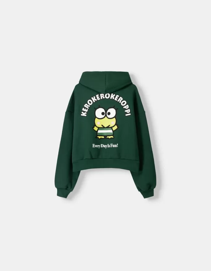 Kerokerokeroppi huvtröja Kerokerokeroppi huvtröja