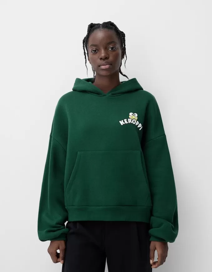 Kerokerokeroppi huvtröja Kerokerokeroppi huvtröja