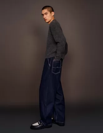 Kontrasterande loafers