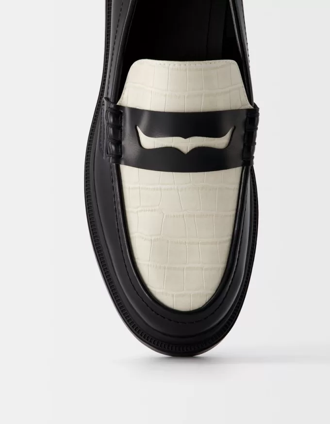 Kontrasterande loafers Kontrasterande loafers