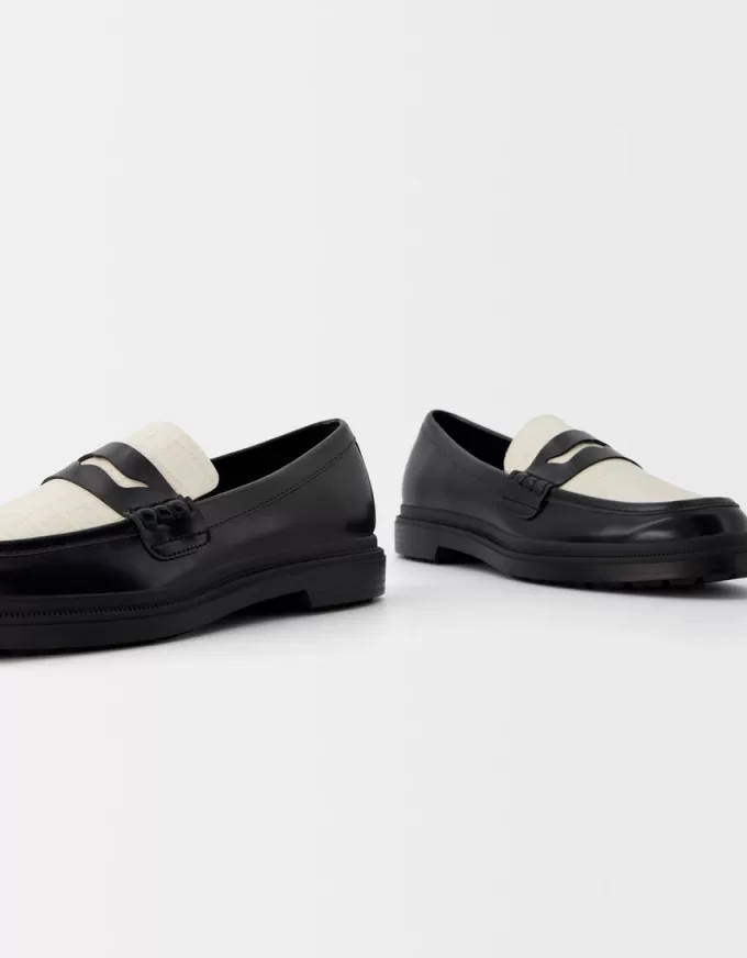 Kontrasterande loafers Kontrasterande loafers