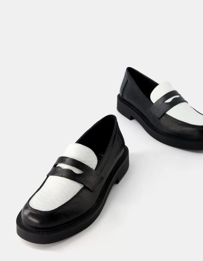 Kontrasterande loafers Kontrasterande loafers