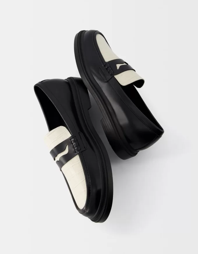 Kontrasterande loafers Kontrasterande loafers
