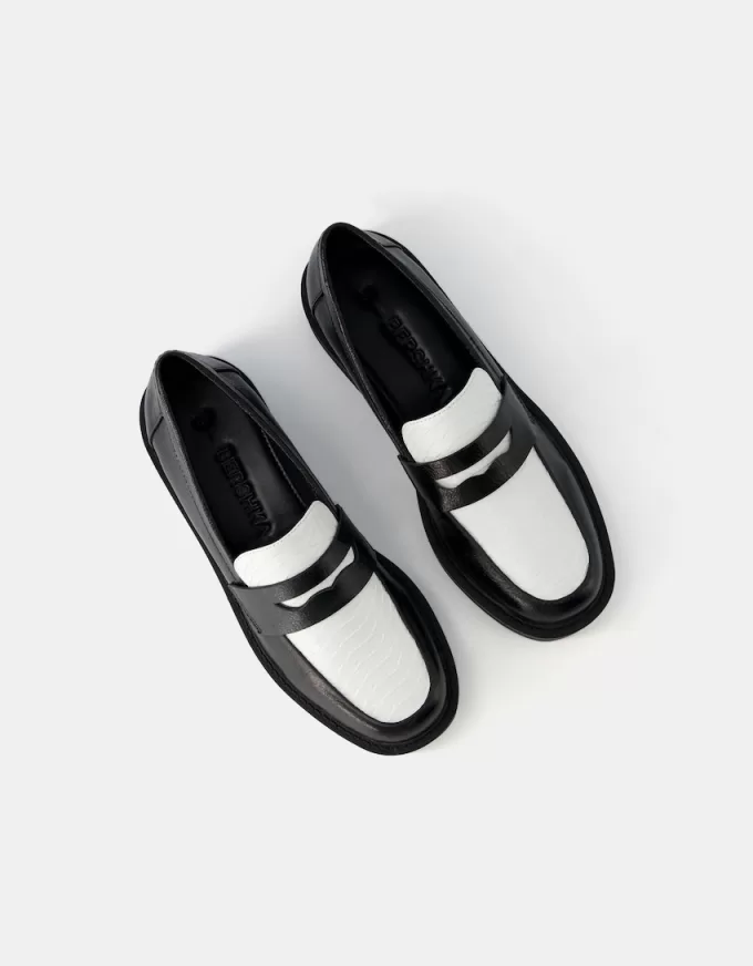 Kontrasterande loafers Kontrasterande loafers
