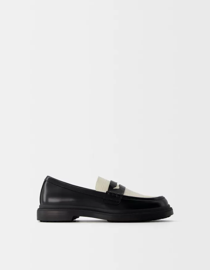 Kontrasterande loafers Kontrasterande loafers