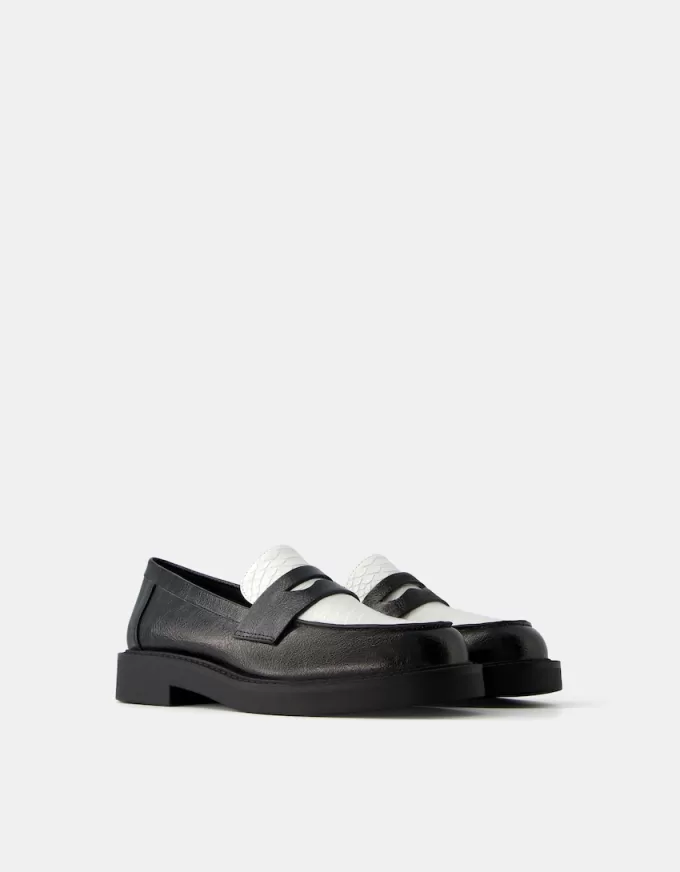Kontrasterande loafers Kontrasterande loafers