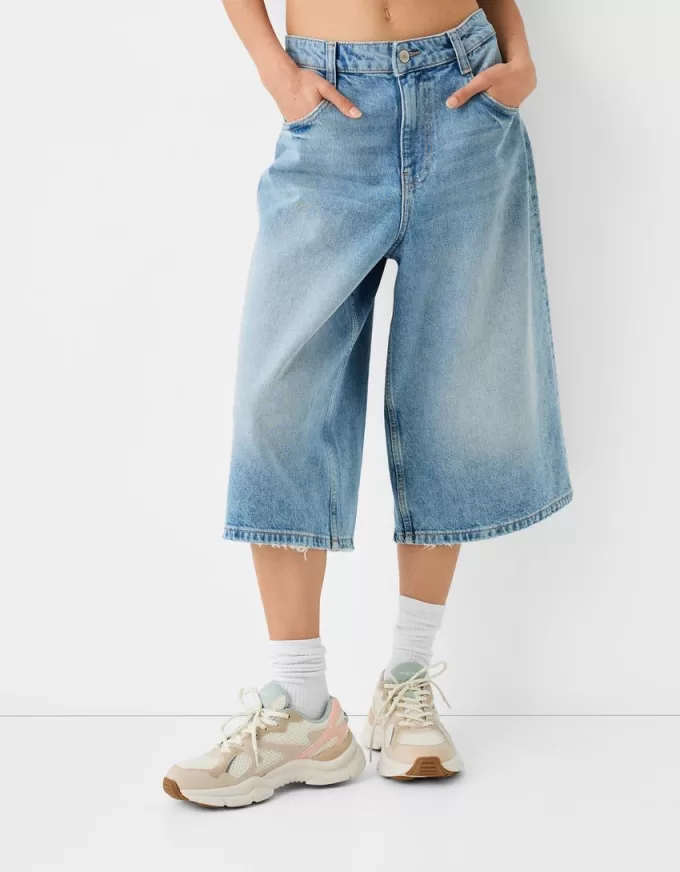 Kontrasterande sneakers med meshdetalj Kontrasterande sneakers med meshdetalj