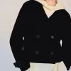 Kort mjuk trenchcoat Kort mjuk trenchcoat