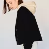 Kort mjuk trenchcoat Kort mjuk trenchcoat