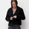 Kort mjuk trenchcoat Kort mjuk trenchcoat