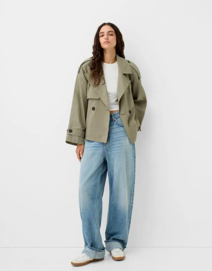 Kort oversize trenchcoat Kort oversize trenchcoat