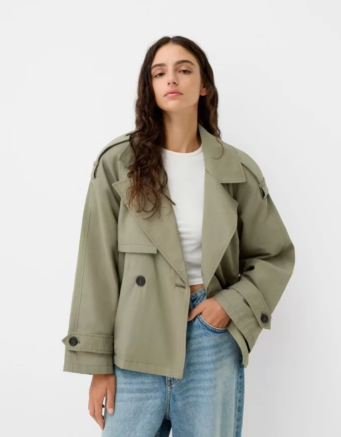 Kort oversize trenchcoat Kort oversize trenchcoat
