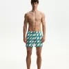 Korta shorts med tryck Korta shorts med tryck