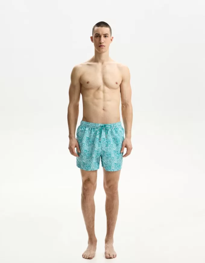 Korta shorts med tryck Korta shorts med tryck