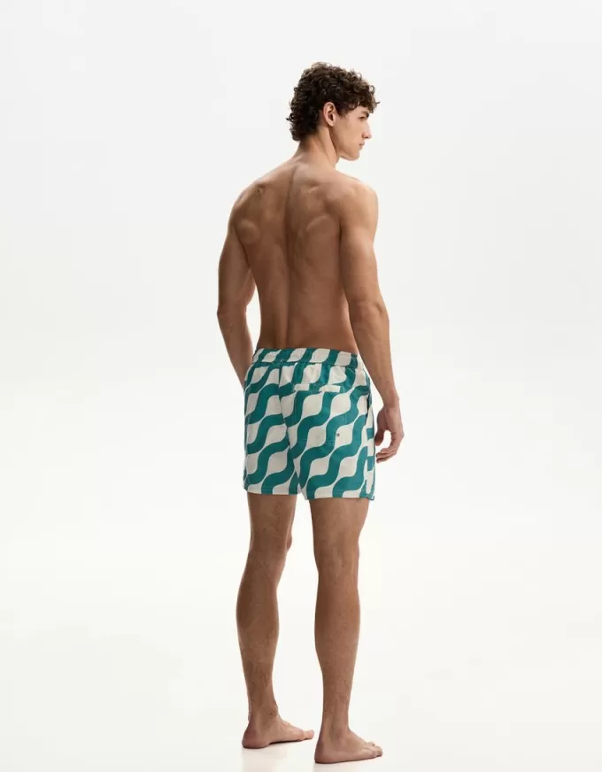 Korta shorts med tryck Korta shorts med tryck