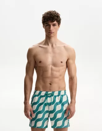Korta shorts med tryck Korta shorts med tryck
