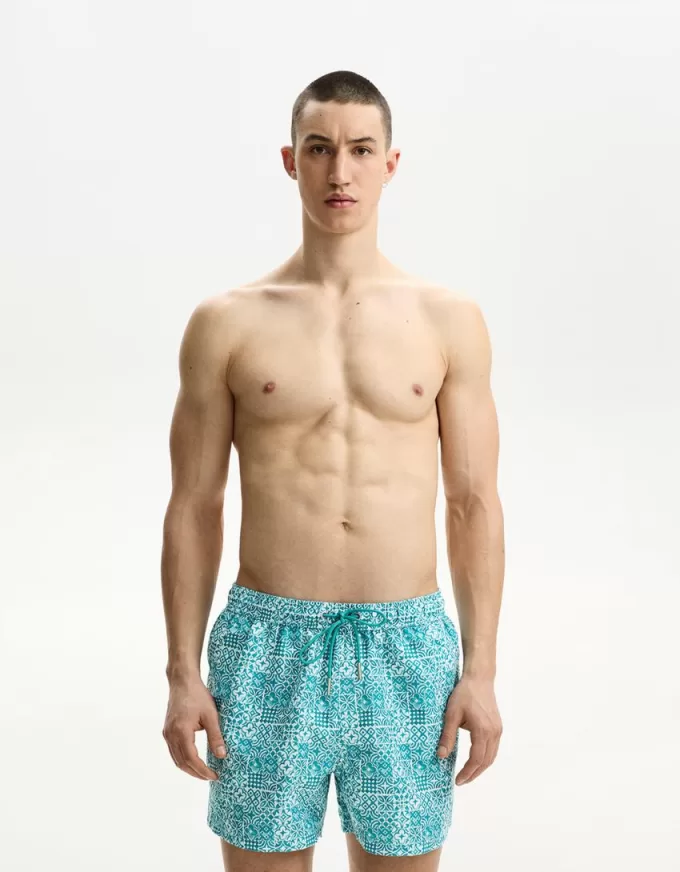 Korta shorts med tryck Korta shorts med tryck