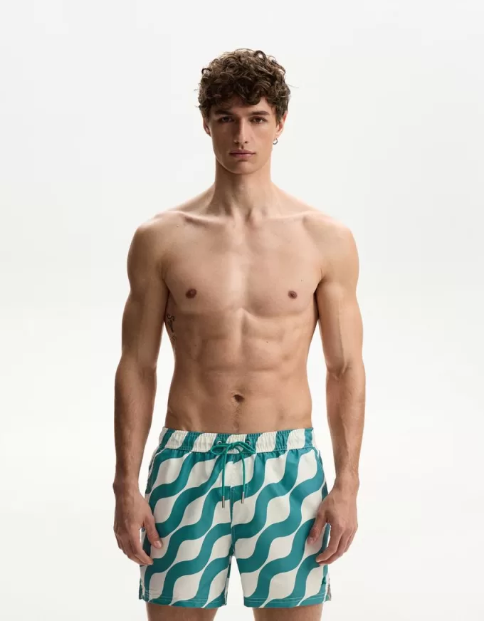 Korta shorts med tryck Korta shorts med tryck