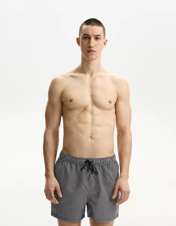 Korta shorts med tryck Korta shorts med tryck