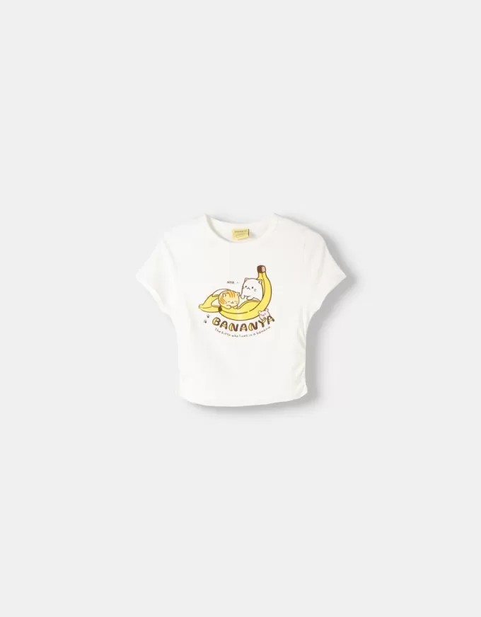 Kortärmad Bananya T-shirt Kortärmad Bananya T-shirt