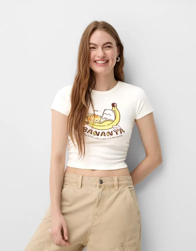 Kortärmad Bananya T-shirt Kortärmad Bananya T-shirt