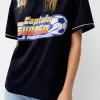 Kortärmad Captain Tsubasa sportig T-shirt Kortärmad Captain Tsubasa sportig T-shirt