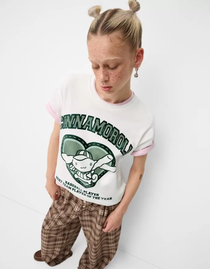 Kortärmad Cinnamoroll T-shirt Kortärmad Cinnamoroll T-shirt