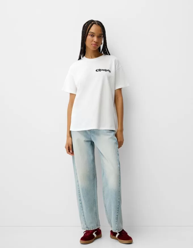 Kortärmad Clueless T-shirt Kortärmad Clueless T-shirt