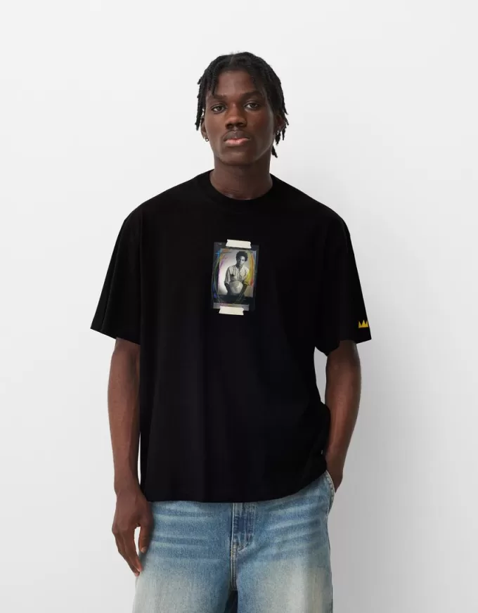 Kortärmad Jean-Michel Basquiat T-shirt