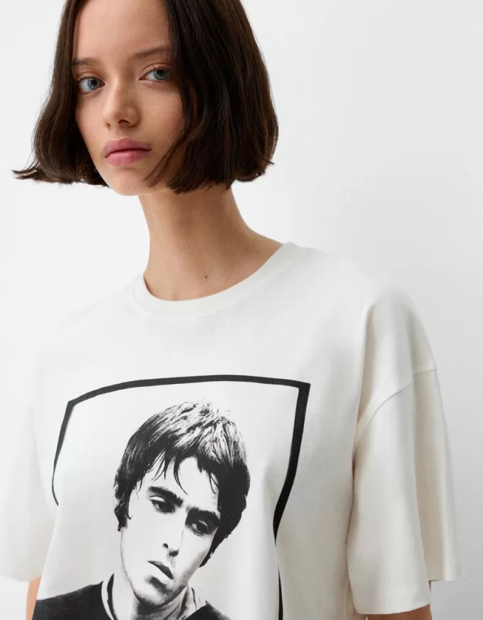 Kortärmad Liam Gallagher T-shirt Kortärmad Liam Gallagher T-shirt