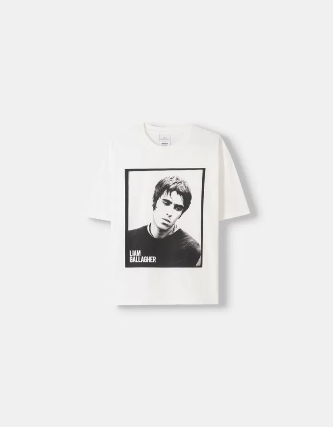 Kortärmad Liam Gallagher T-shirt Kortärmad Liam Gallagher T-shirt