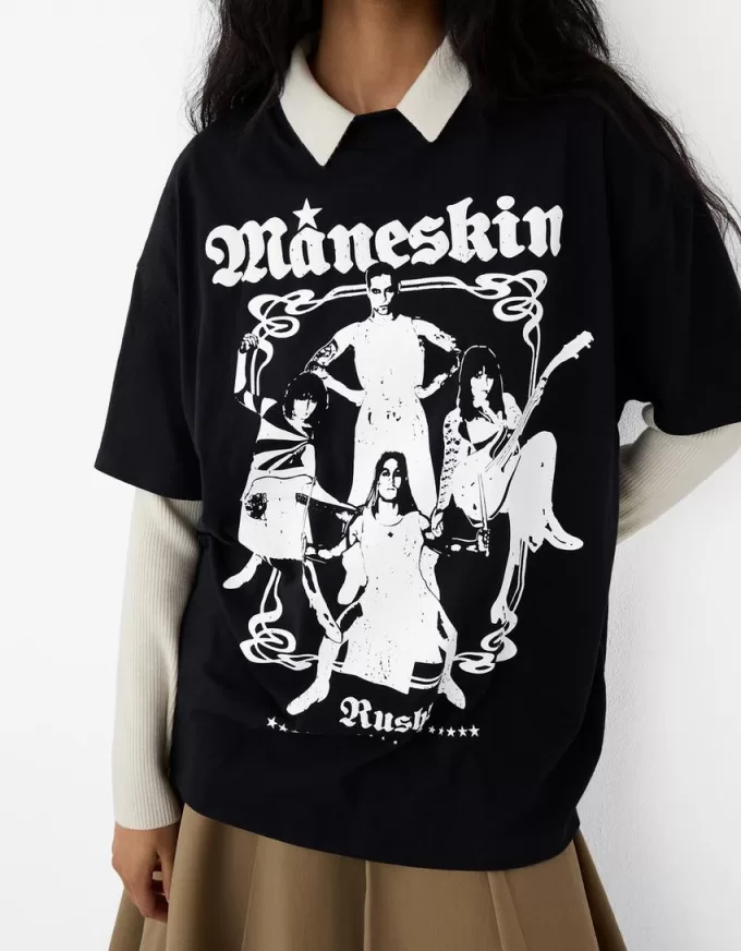 Kortärmad Måneskin T-shirt Kortärmad Måneskin T-shirt
