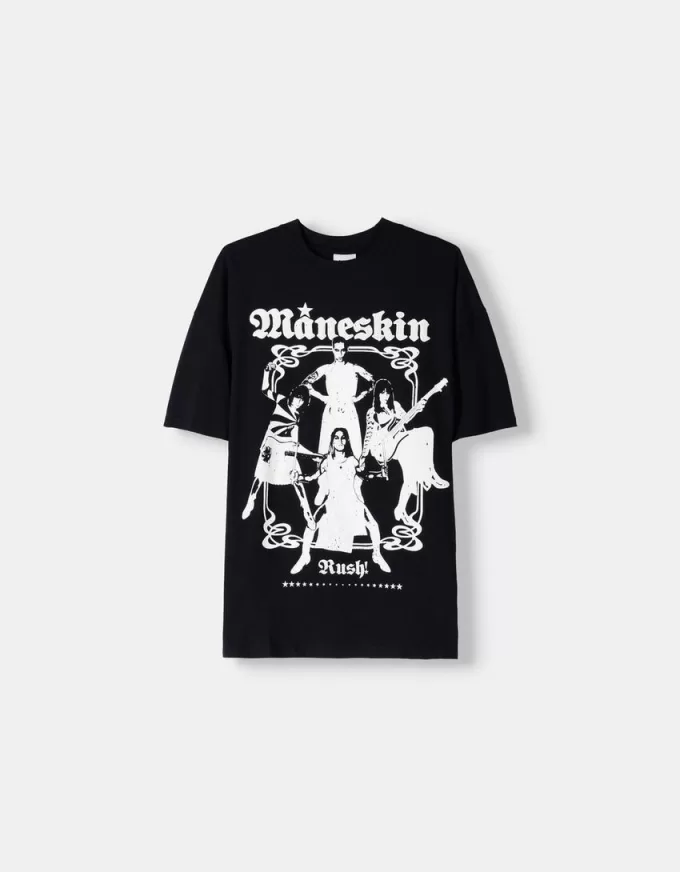 Kortärmad Måneskin T-shirt Kortärmad Måneskin T-shirt