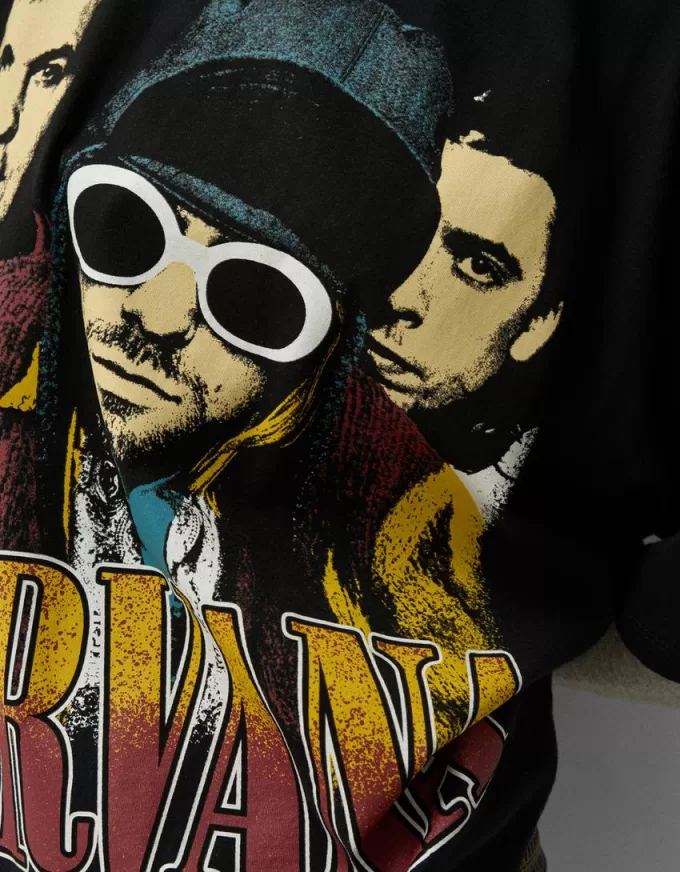 Kortärmad Nirvana T-shirt Kortärmad Nirvana T-shirt