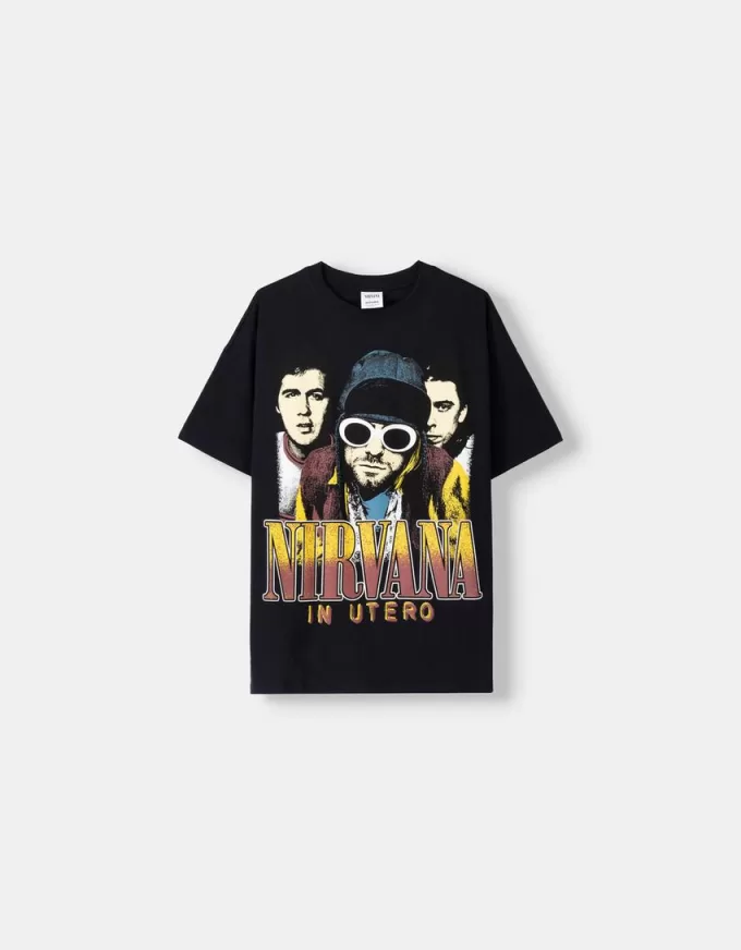Kortärmad Nirvana T-shirt Kortärmad Nirvana T-shirt