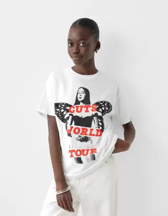Kortärmad Olivia Rodrigo T-shirt