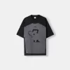 Kortärmad T-shirt för man med motorsåg Kortärmad T-shirt för man med motorsåg