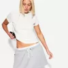 Kortärmad T-shirt i kraftig bomull Kortärmad T-shirt i kraftig bomull
