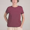 Kortärmad T-shirt i kraftig bomull Kortärmad T-shirt i kraftig bomull