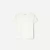 Kortärmad T-shirt i kraftig bomull Kortärmad T-shirt i kraftig bomull